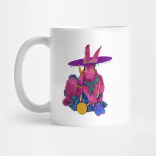 Pink rabbit girl Mug